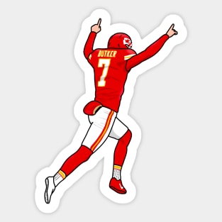 Butker The kicker Sticker